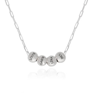 The Balance Bead Personalized Name Necklace